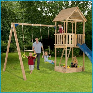 Blue Rabbit Cabanna with swing Module